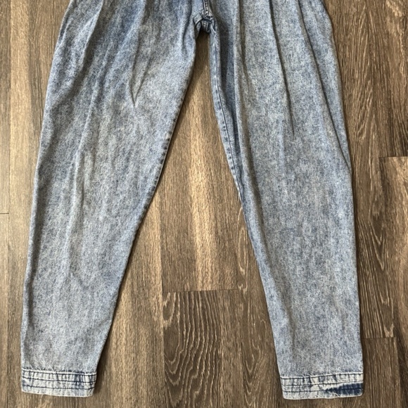 Vtg Z Cavaricci Jeans Women's High Rise Pleated Tapered Baggy Harem 80s Size 31 - Picture 3 of 11
